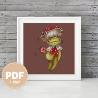 Love Potion - PDF Cross Stitch Pattern