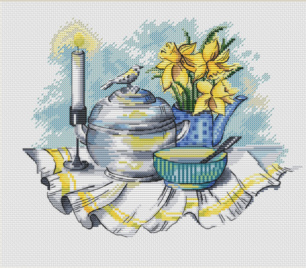 Spring Service - PDF Cross Stitch Pattern