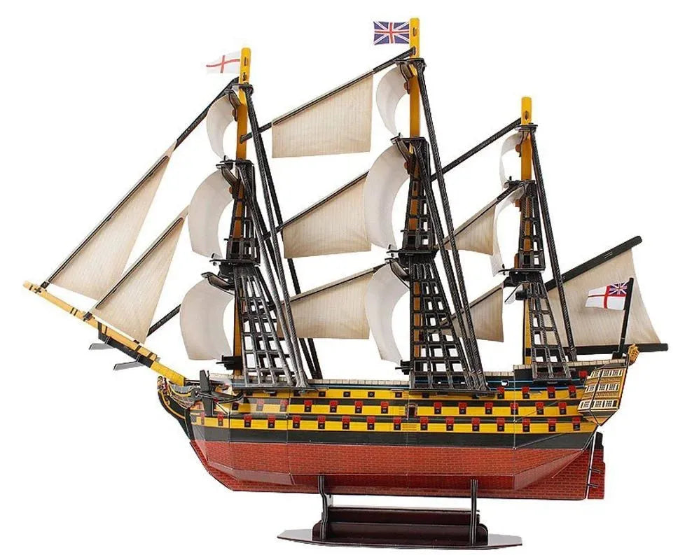 Model Ship Kit - HMS Victory Battleship. Papercraft 3D Puzzle — Wizardi