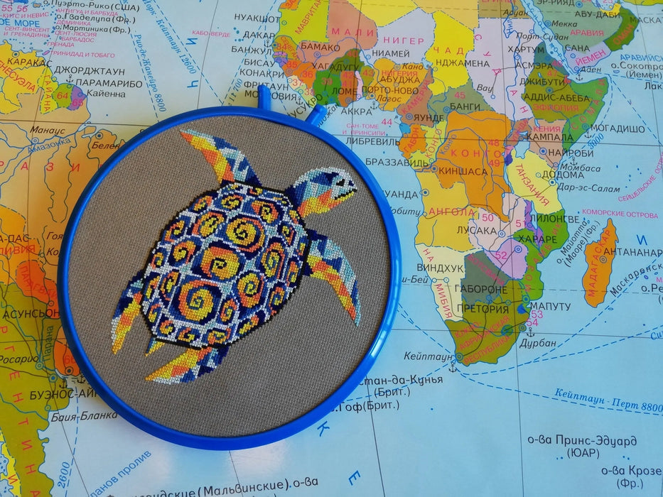 Sea Turtle - PDF Cross Stitch Pattern