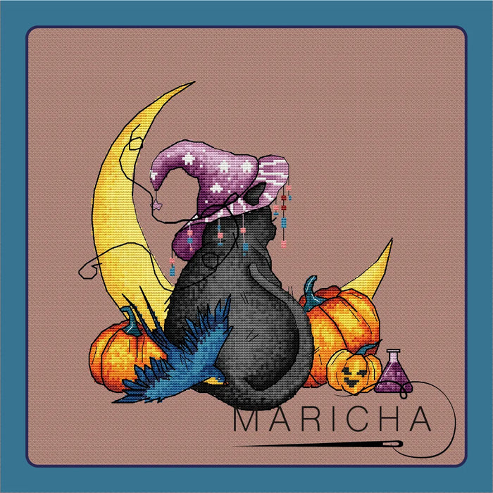 Waiting for Halloween - PDF Cross Stitch Pattern