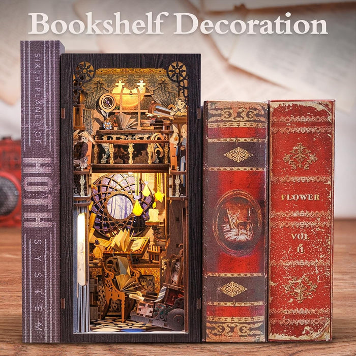 Book Nook Wizardi Miniature - Nebula Common Room Roombox Kit