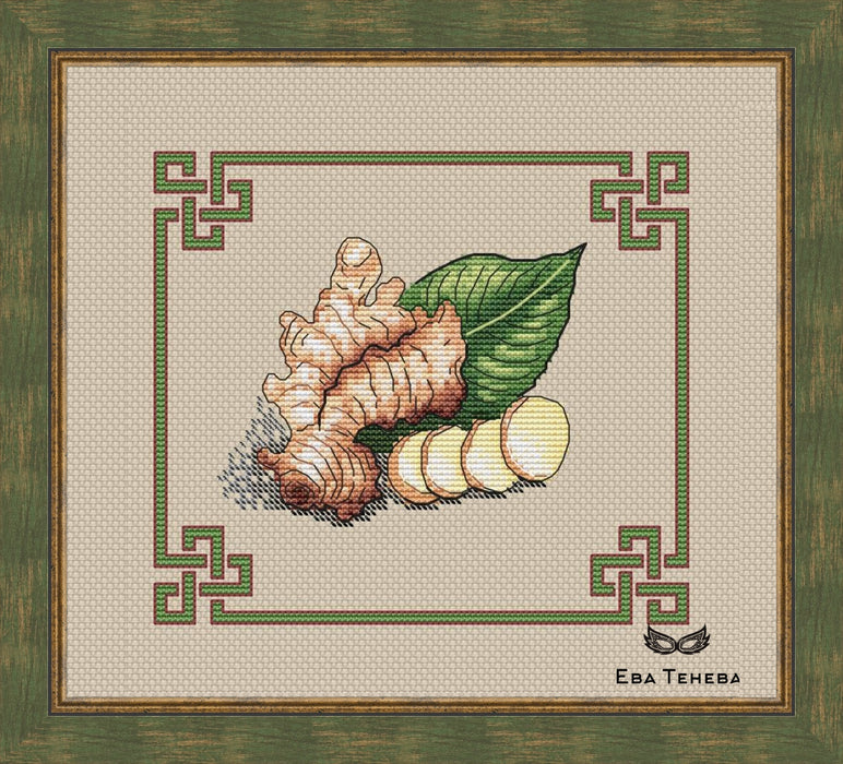 Ginger - PDF Cross Stitch Pattern