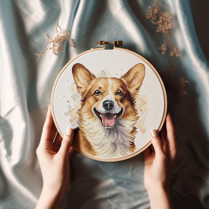 Welsh Corgi - PDF Cross Stitch Pattern