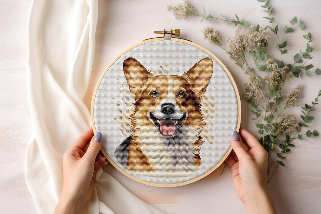 Welsh Corgi - PDF Cross Stitch Pattern