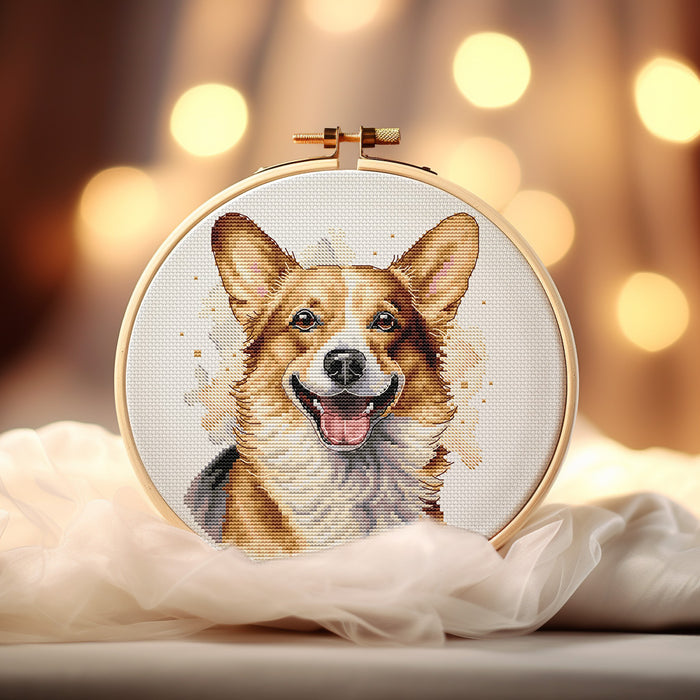 Welsh Corgi - PDF Cross Stitch Pattern