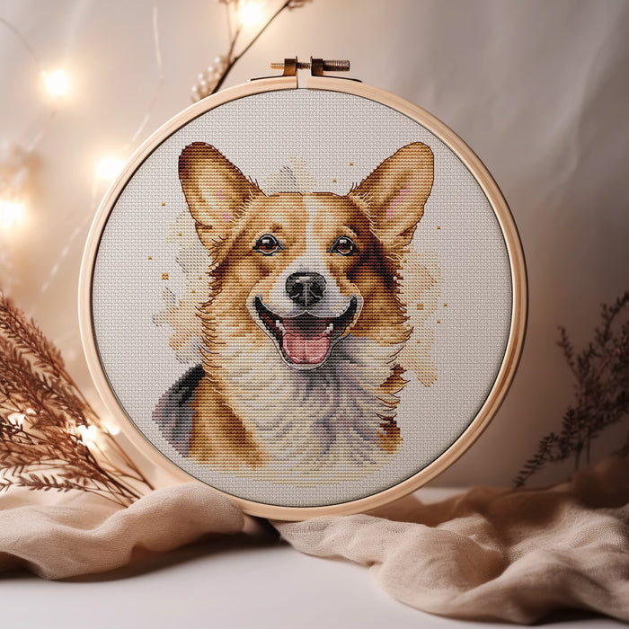 Welsh Corgi - PDF Cross Stitch Pattern