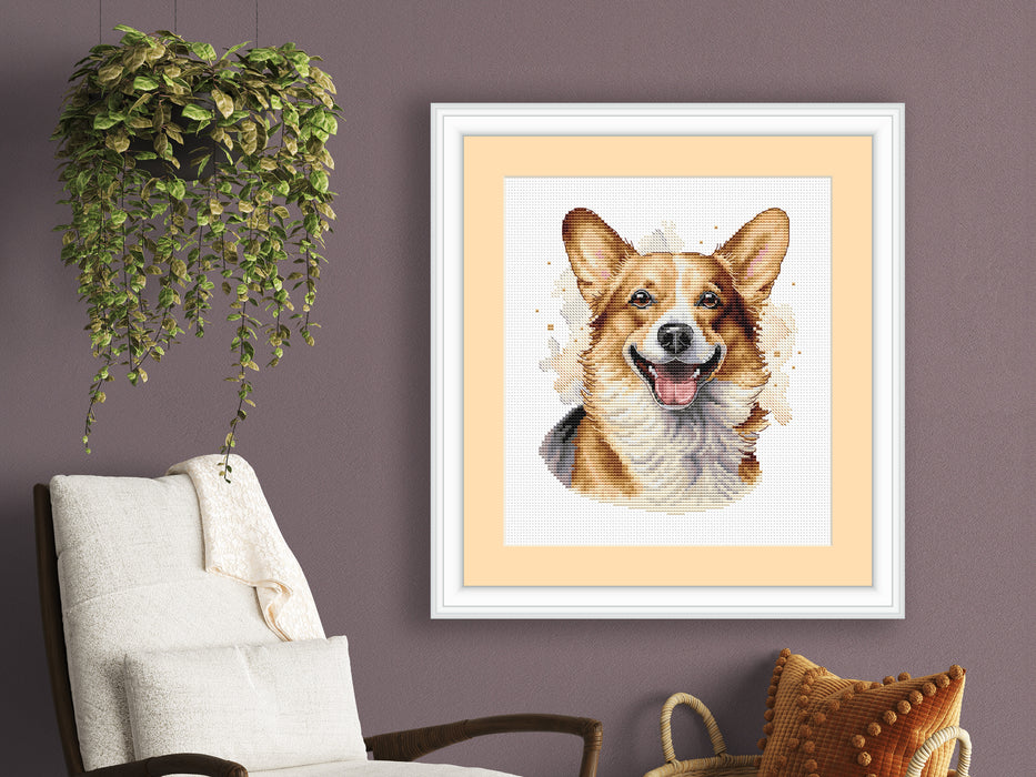 Welsh Corgi - PDF Cross Stitch Pattern