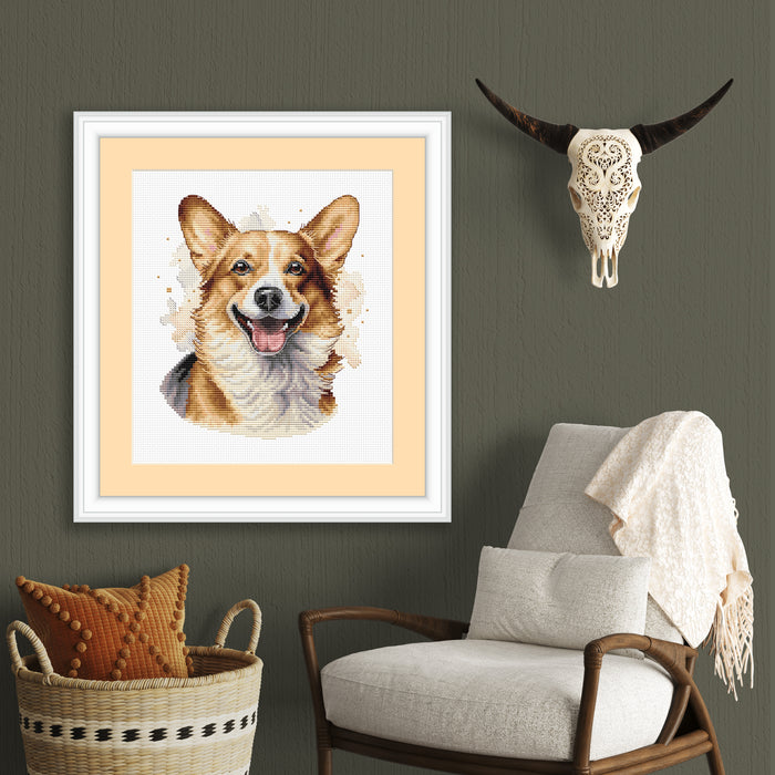 Welsh Corgi - PDF Cross Stitch Pattern