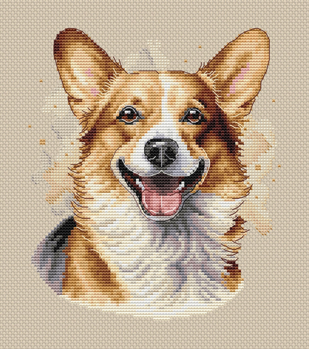 Welsh Corgi - PDF Cross Stitch Pattern