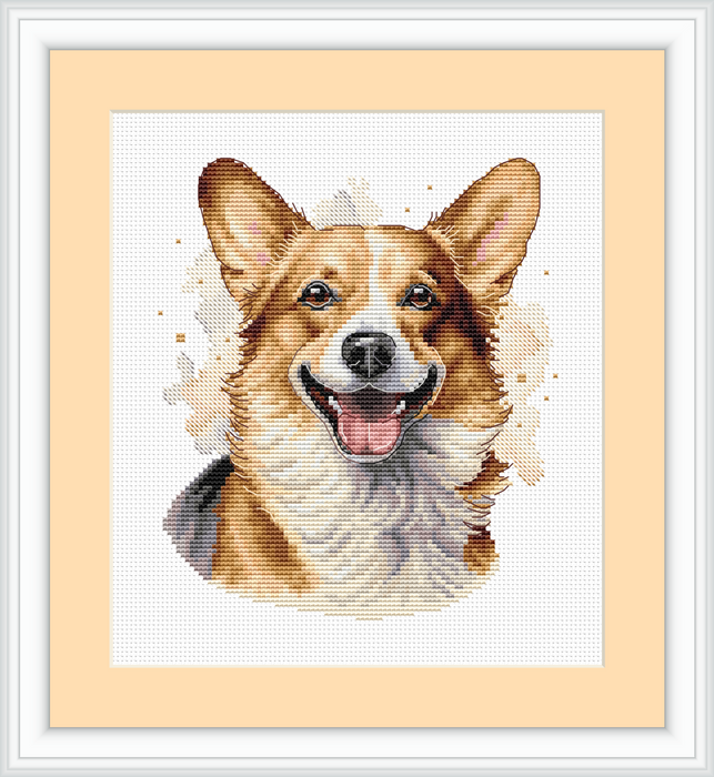 Welsh Corgi - PDF Cross Stitch Pattern