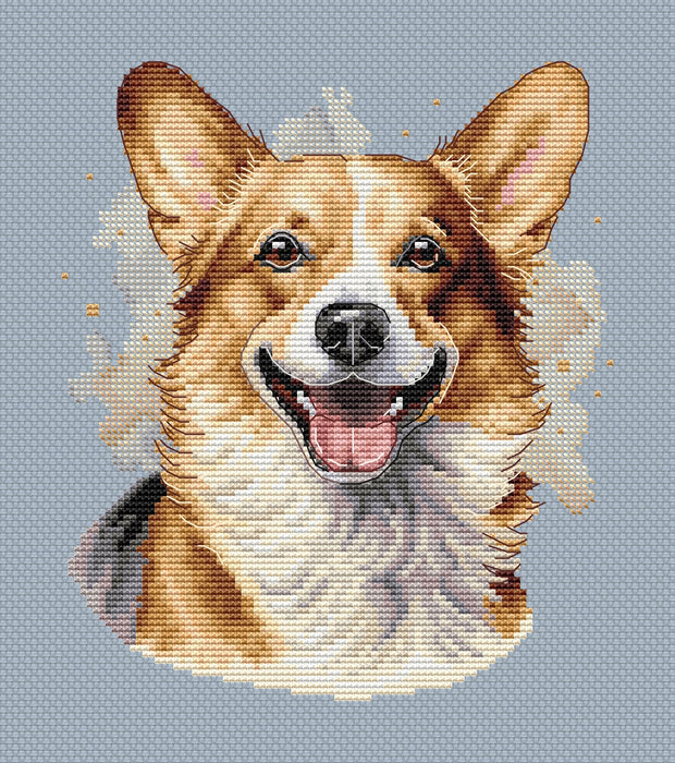 Welsh Corgi - PDF Cross Stitch Pattern