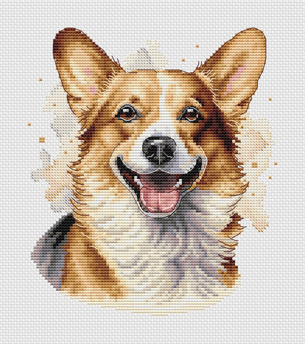 Welsh Corgi - PDF Cross Stitch Pattern