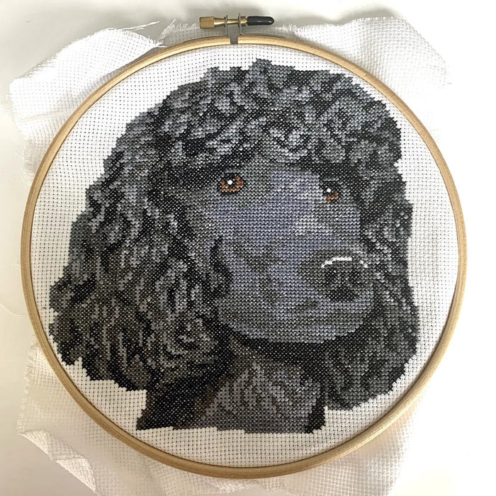 Black Poodle - PDF Cross Stitch Pattern