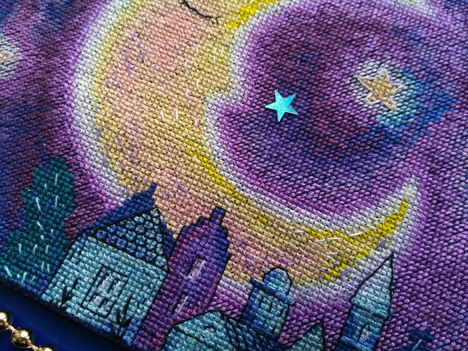 Starlight Night - PDF Cross Stitch Pattern