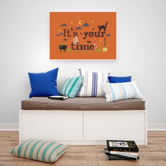 it`s your time - PDF Cross Stitch Pattern