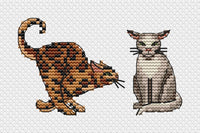 Cats - PDF Cross Stitch Pattern