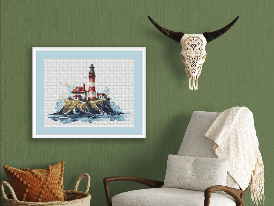 Lighthouse - PDF Cross Stitch Pattern