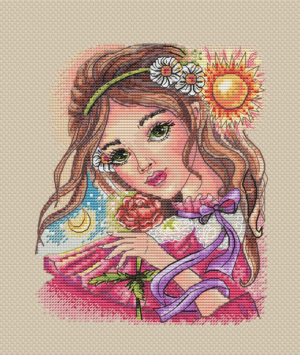 Day and Night - PDF Cross Stitch Pattern