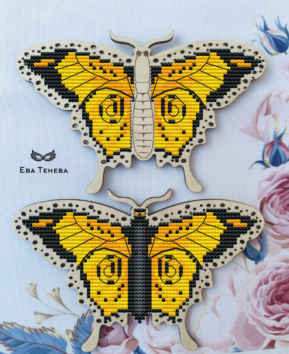 Butterfly. Golden Summer - PDF Cross Stitch Pattern