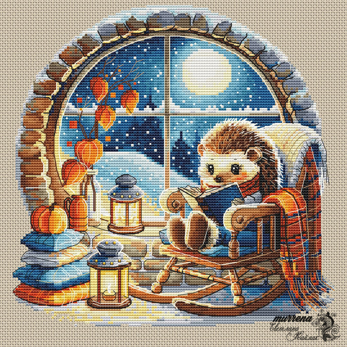 Bedtime Stories - PDF Cross Stitch Pattern