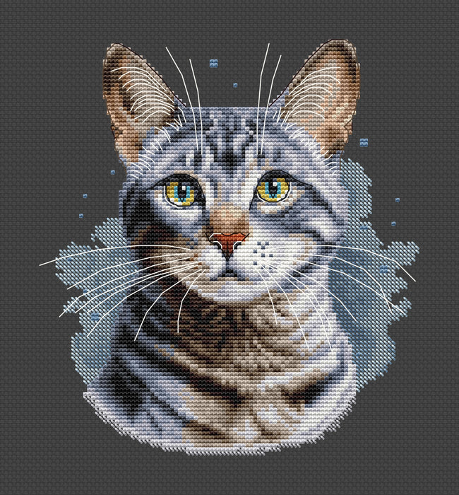 Egyptian Mau Comb - PDF Cross Stitch Pattern