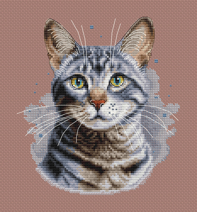 Egyptian Mau Comb - PDF Cross Stitch Pattern