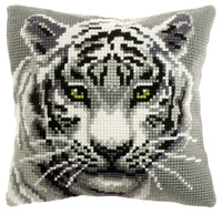 Cushion cross stitch kit Curious cat 9532