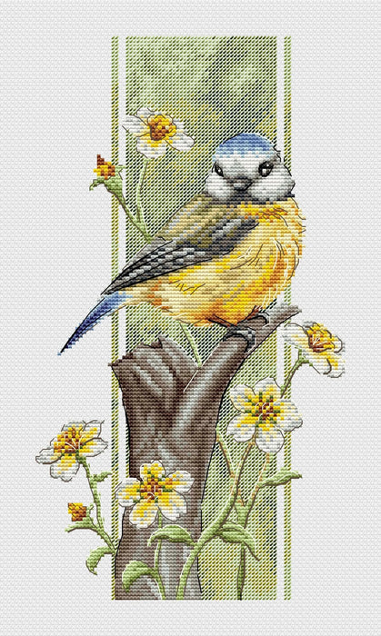 Titmouse - PDF Cross Stitch Pattern