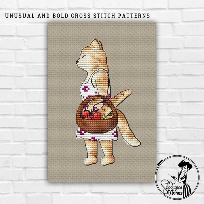 Cat mom - PDF Cross Stitch Pattern