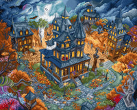 Haunted Happenings L9967 Counted Cross Stitch Kit