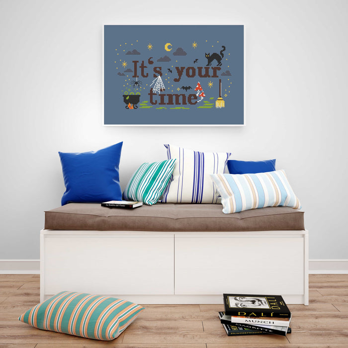 it`s your time - PDF Cross Stitch Pattern