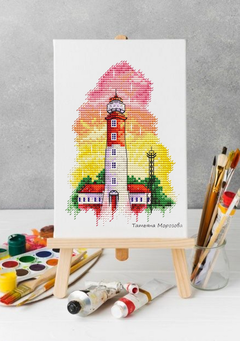 Lighthouse of Dreams - PDF Cross Stitch Pattern