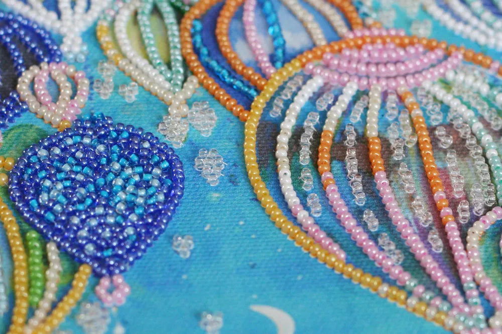 Bead Embroidery Kit Into the sky AB-701