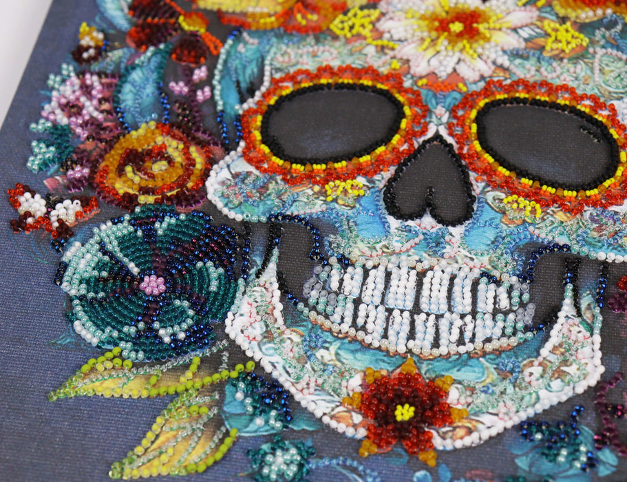 Bead Embroidery Kit - Calavera AB-899