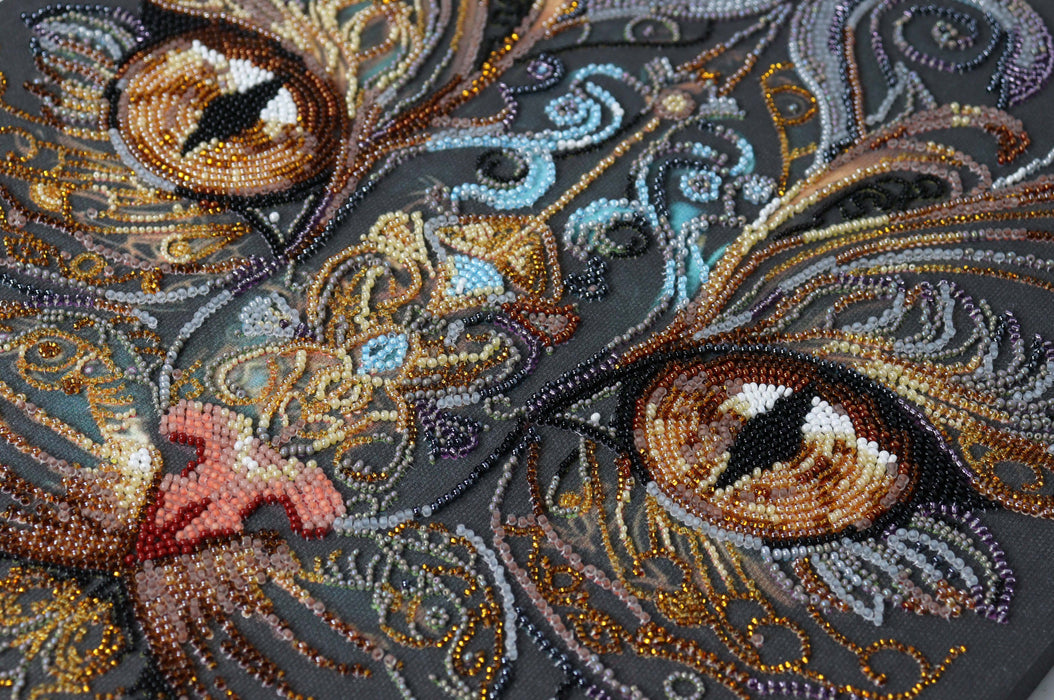 Main Bead Embroidery Kit - The look of a witch AB-900