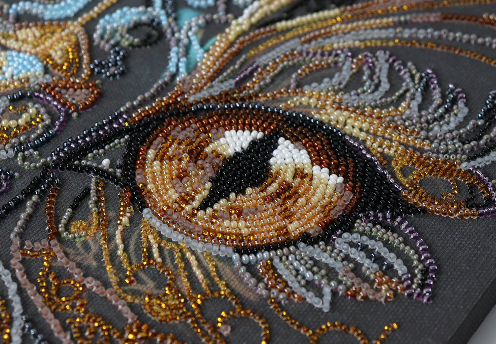 Main Bead Embroidery Kit - The look of a witch AB-900