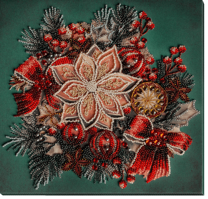 Bead Embroidery Kit - The taste of Christmas AB-915