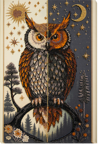 Bead Embroidery Kit - The oracle between day and night AB-960