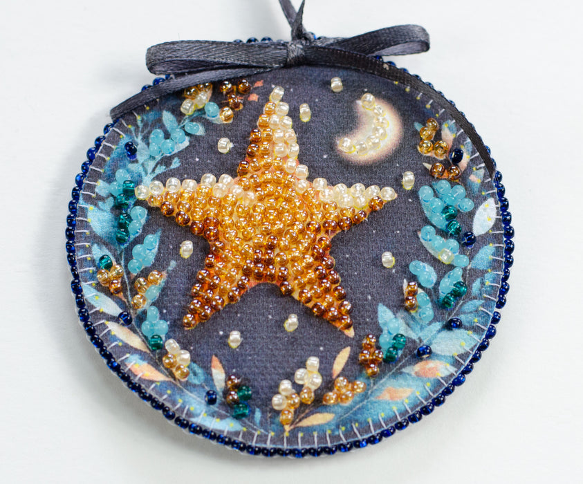 Bead Embroidery Kit Decoration - Star, shine! ABT-037