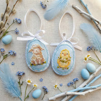 Bead Embroidery Kit. Decoration - Easter Company ABT-061