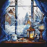 Afternoon in the Mountains - PDF Cross Stitch Pattern