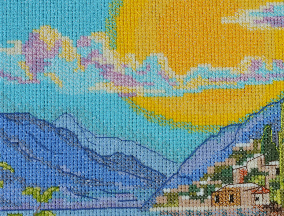 Cross-stitch kit - The sun of Sicily