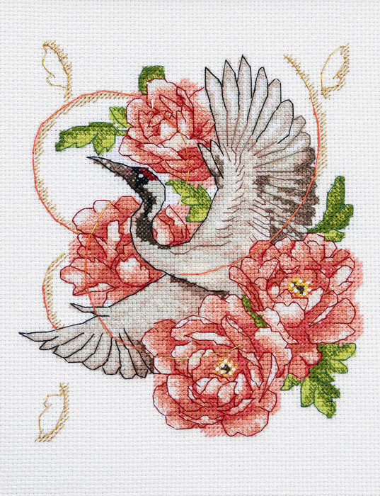 Cross-stitch kit - On wings to the dream
