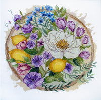 Cross-stitch kit - A floral moment AH-287