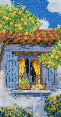 Counted Cross-stitch kit -Mediterranean reverie
