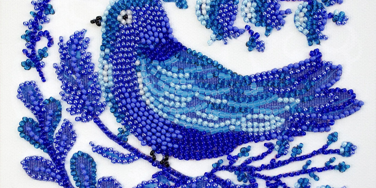 Peacock Wall Decor Bead Embroidery Kit Bird Embroidery Designs DIY Craft Kit for Adults from Ukrainian Shops top Beadwork Printed Pattern