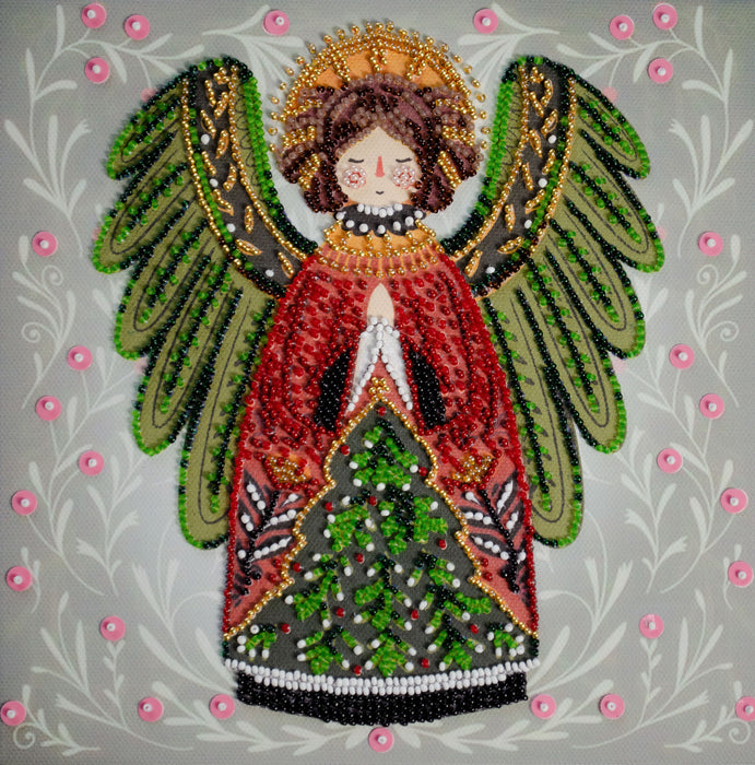 Bead embroidery kit - Guardian of the Christmas Miracle AMB-114