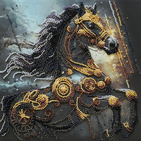 Mid-sized bead embroidery kit - Thunder of Darkness