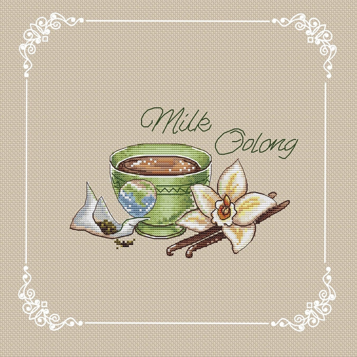 Milk Oolong - PDF Cross Stitch Pattern